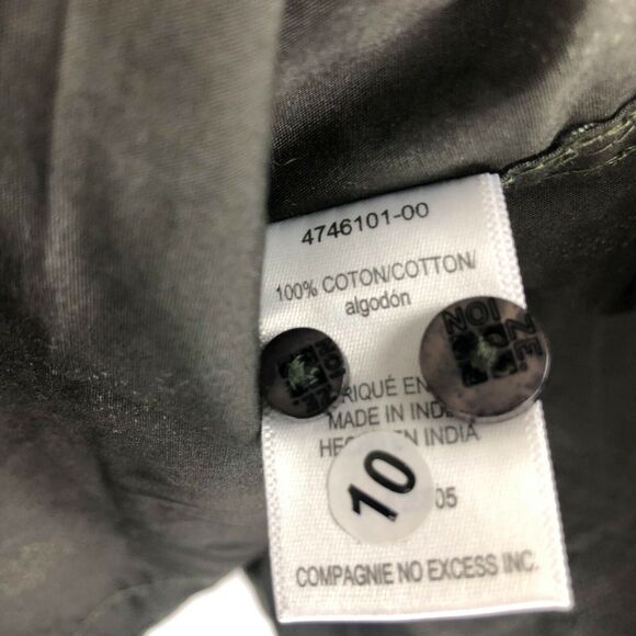 NOIZE Button Up Shirt Men Size L All Over Print Long Sleeve 100% Cotton - Picture 4 of 5